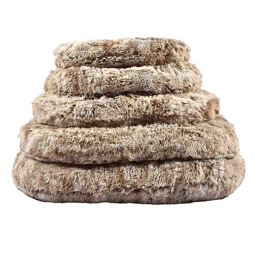 croci-bobby-poilu-panier-chien-gris-70x25-cm image 2