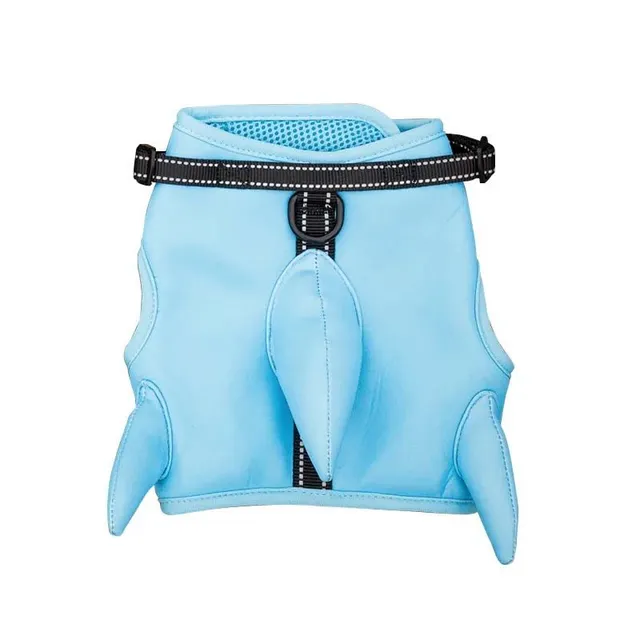 croci-shark-harnais-chien-bleu-requin-n-opr-ne-xs image 1