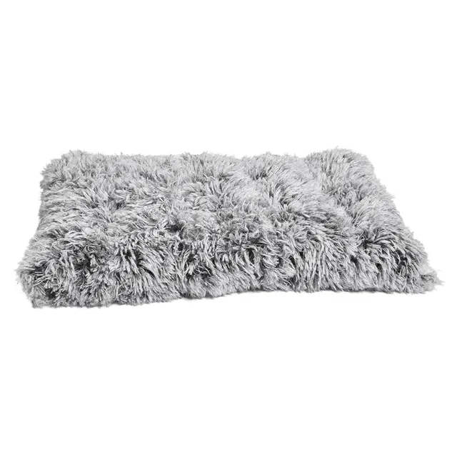 croci-bobby-poilu-matelas-chat-roll-50-gris image 1