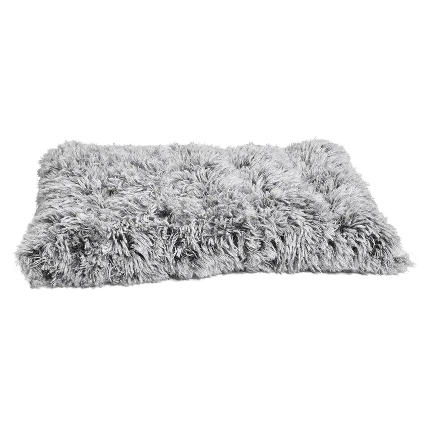 croci-bobby-poilu-matelas-chat-roll-50-gris image 1