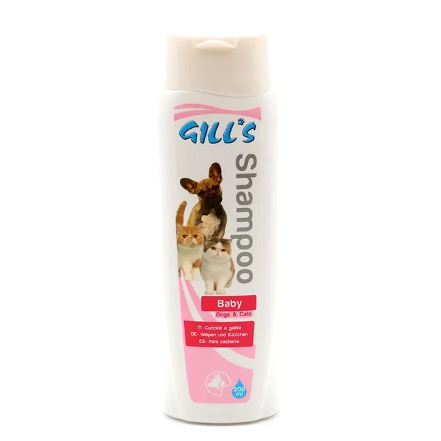 croci-gill-s-baby-shampoing-chiot-chien-chat-200-ml image 1