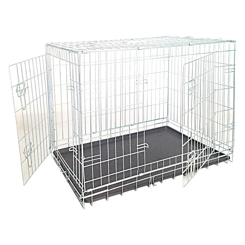 croci-fond-abs-rechange-box-cage-chien-zinc-78x55-cm image 1