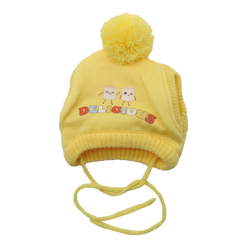 croci-delicious-bonnet-chien-pompon-bleu-taille-s image 2