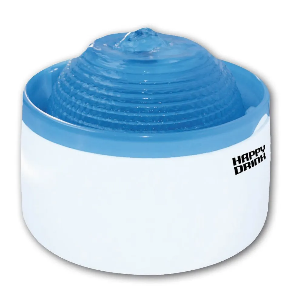 croci-happy-drink-fontaine-eau-chat-bleue-filtre image 1