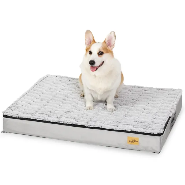 bingopaw-dog-bed-matelas-chien-95x70cm-m-moire-de-forme-lavable image 1