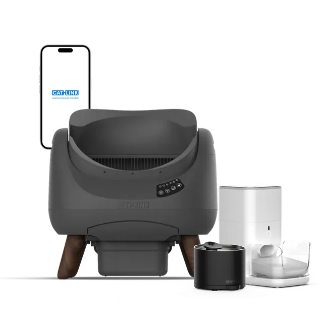 catlink-scooper-open-x-kit-chat-connect-liti-re-fontaine-gamelle image 1