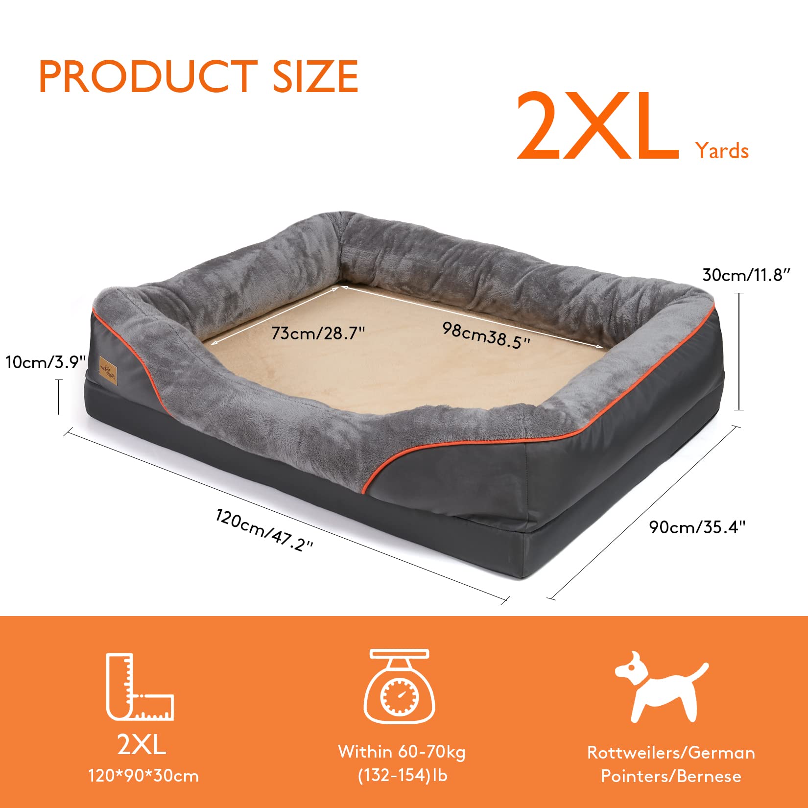 bingopaw-dog-bed-lit-chien-120x90cm-m-moire-de-forme-xxl image 6