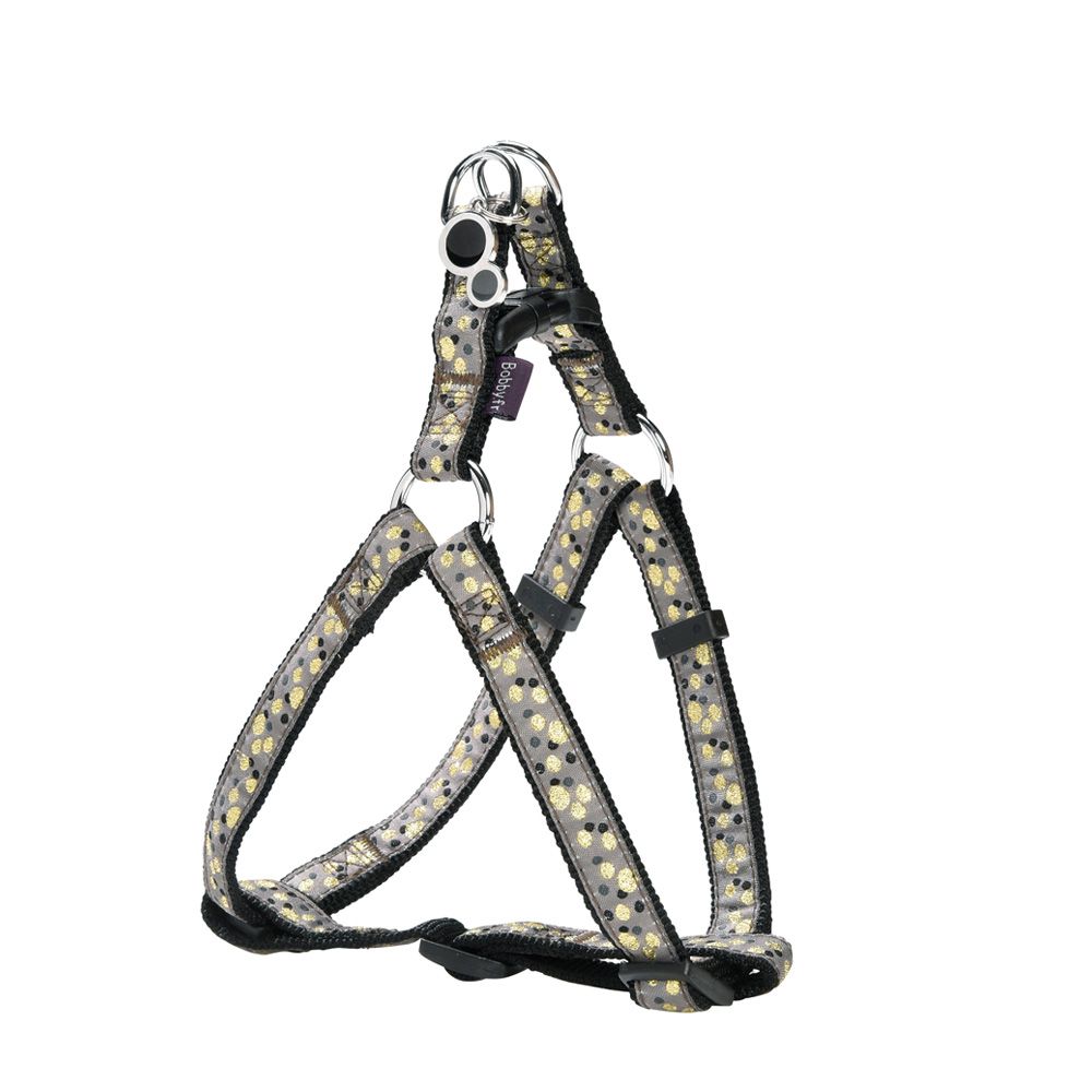 croci-bobby-chamane-harnais-chien-nylon-dor-25-37-cm image 1