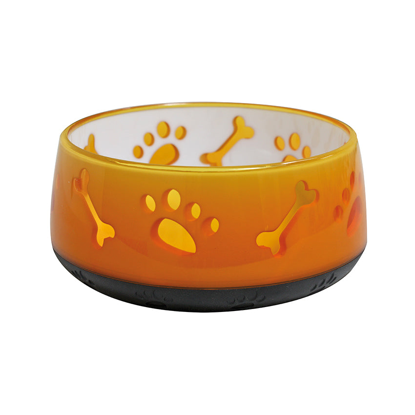 croci-doggy-gamelle-chien-antid-rapante-300-ml-orange image 2
