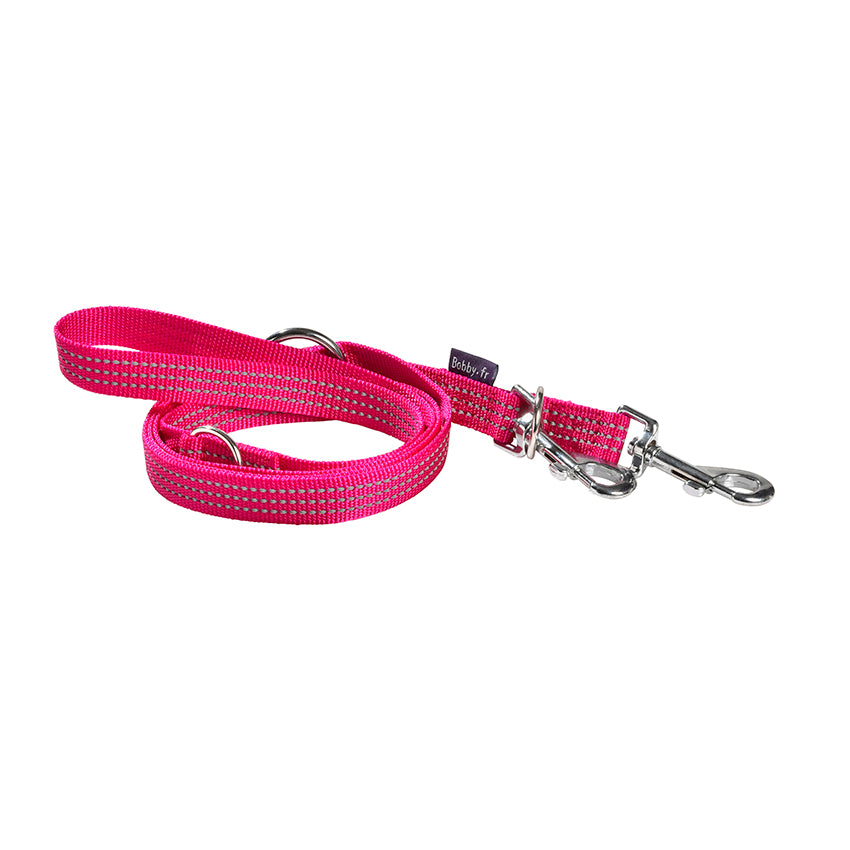 croci-bobby-safe-laisse-chien-nylon-3-positions image 2