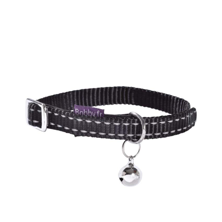 croci-bobby-collier-chat-nylon-bleu-s-curit-clochette image 6