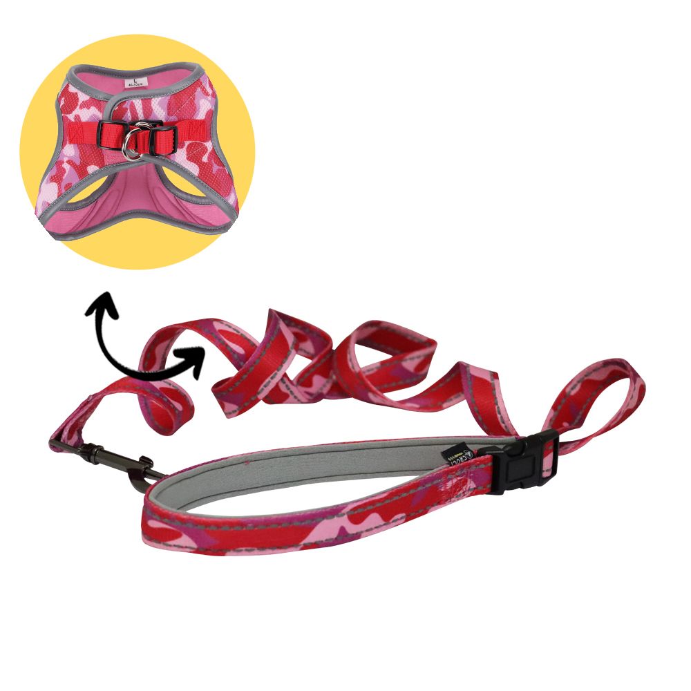 croci-hiking-laisse-chien-reflective-camouflage-150-cm image 4