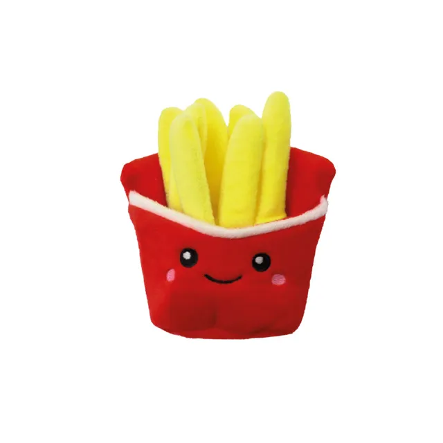 croci-burger-dog-peluche-chien-couineuse-douce image 1