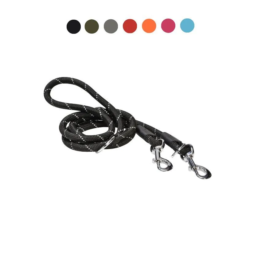 croci-bobby-walk-laisse-chien-3-positions-180-cm-noire image 1