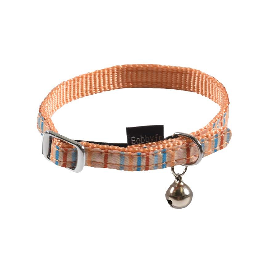 croci-bobby-nala-collier-chat-nylon-orange-26-cm image 1