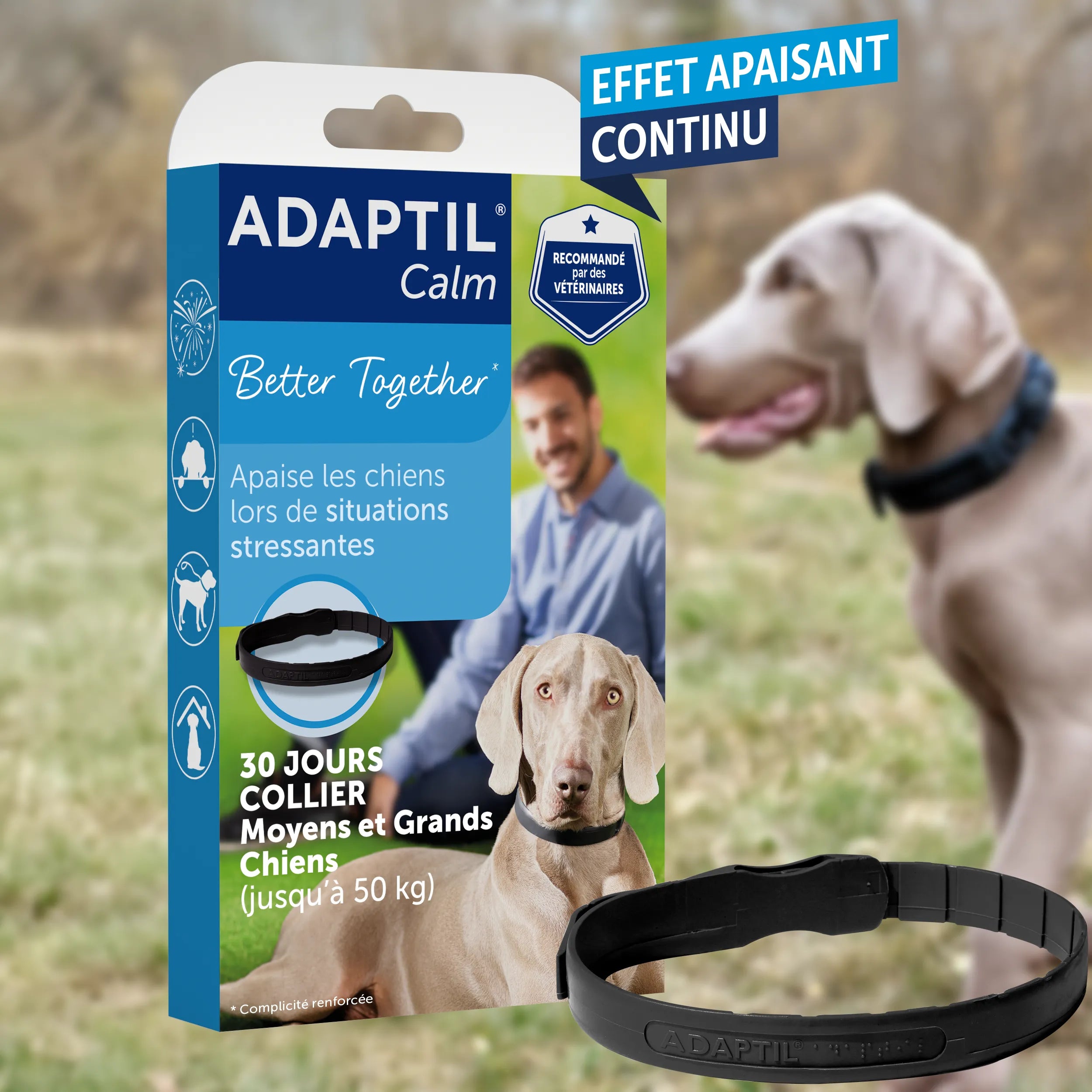 adaptil-calm-collier-apaisant-chien-taille-m-30-jours image 3