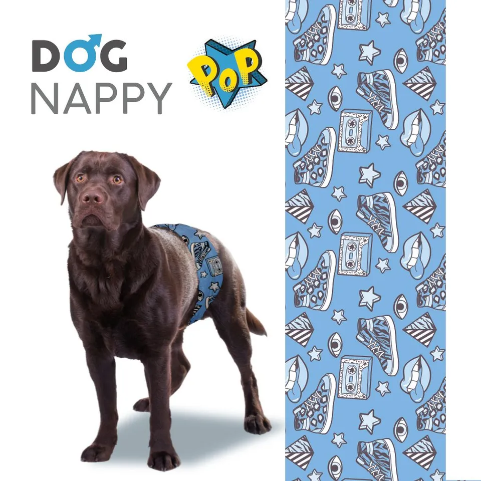 croci-dog-nappy-pop-couche-chien-m-le-lot-12-fuites image 1