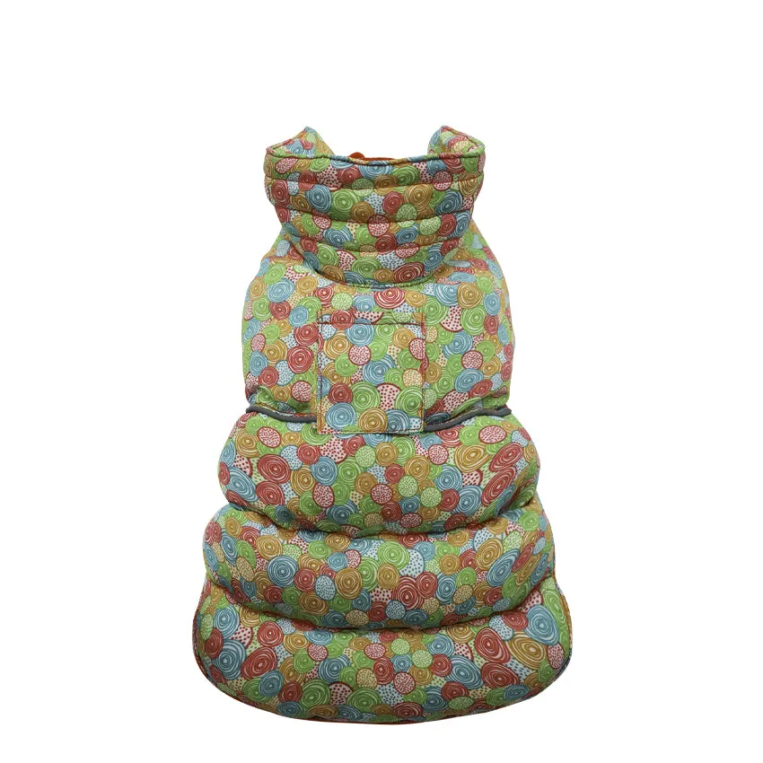 croci-candy-doudoune-chien-35-cm-col-haut-matelass-e image 1