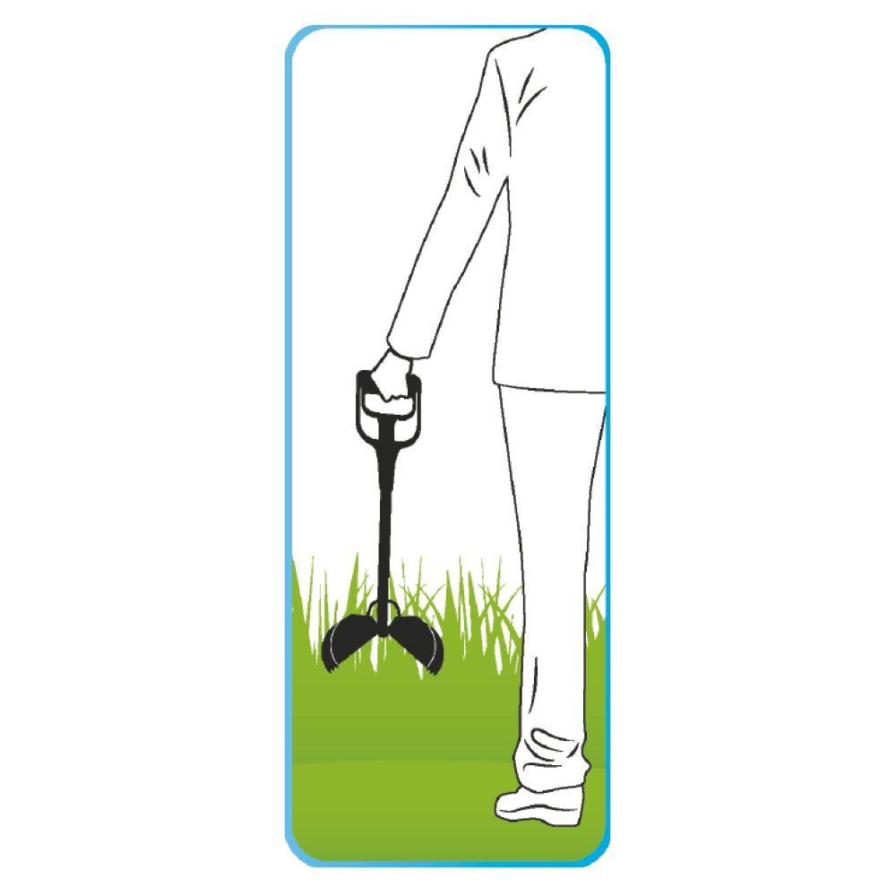 croci-pince-ramasse-crottes-chien-plastique-pliable image 3