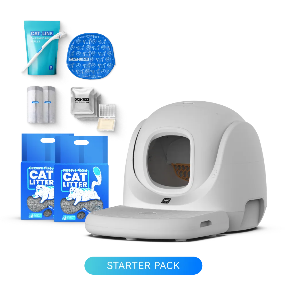 catlink-scooper-se-kit-liti-re-automatique-chat-blanc image 2