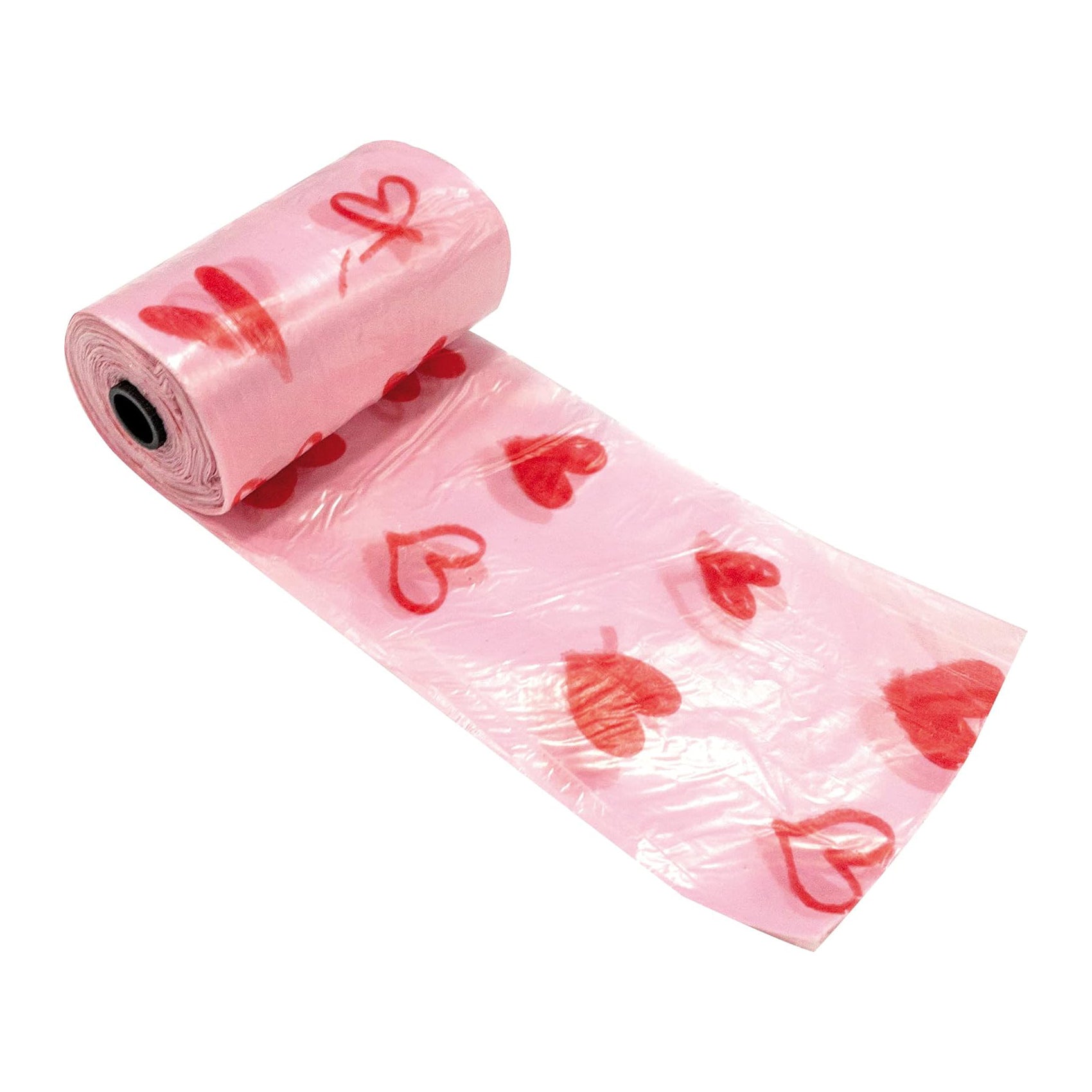croci-sac-d-jection-chien-rose-coeur-lot-3x20-sacs image 1