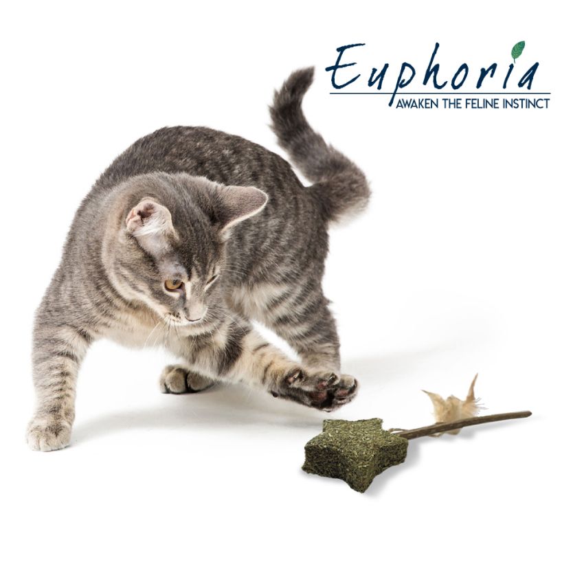 croci-euphoria-stick-stella-jouet-chat-matatabi-12-cm image 3
