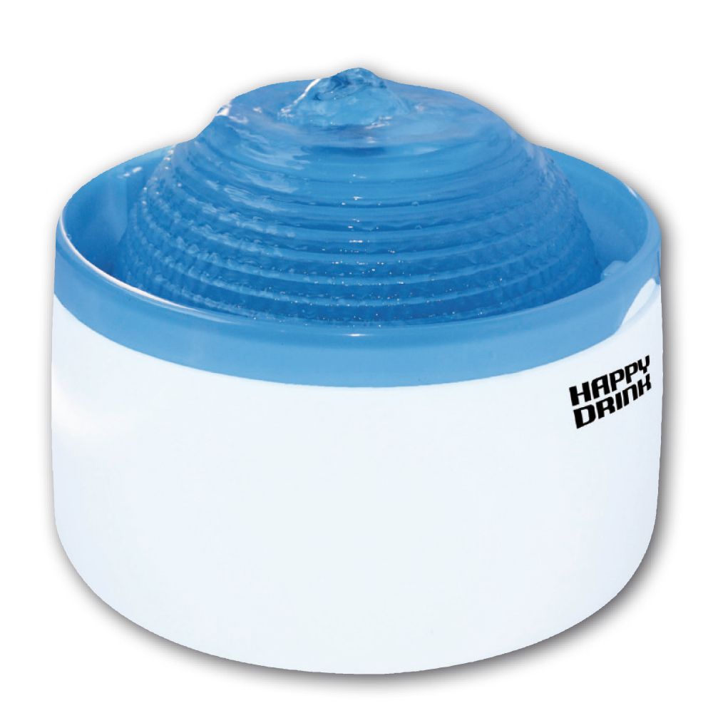 croci-happy-drink-fontaine-eau-chat-bleue-filtre image 1
