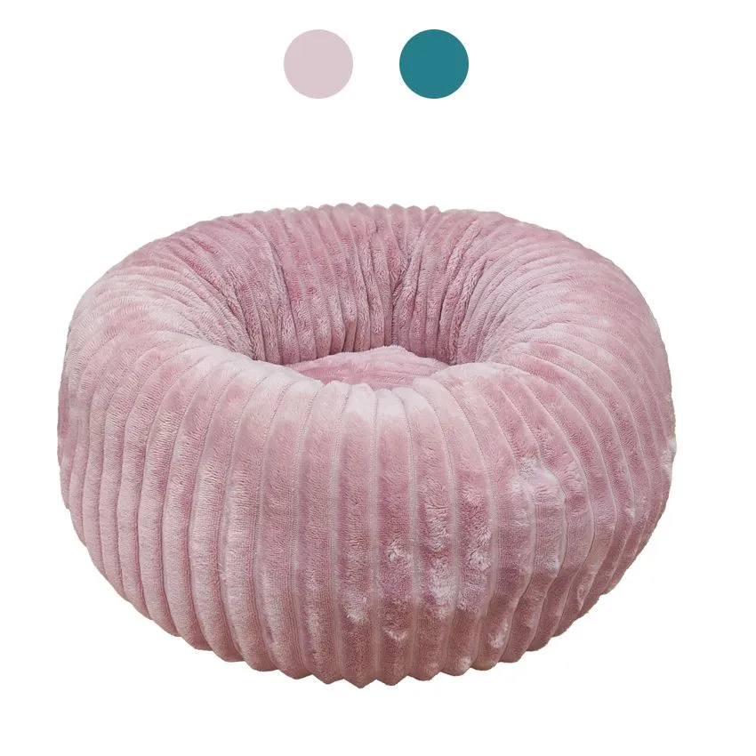 croci-hyg-panier-chien-donut-rose-50x25-cm image 1
