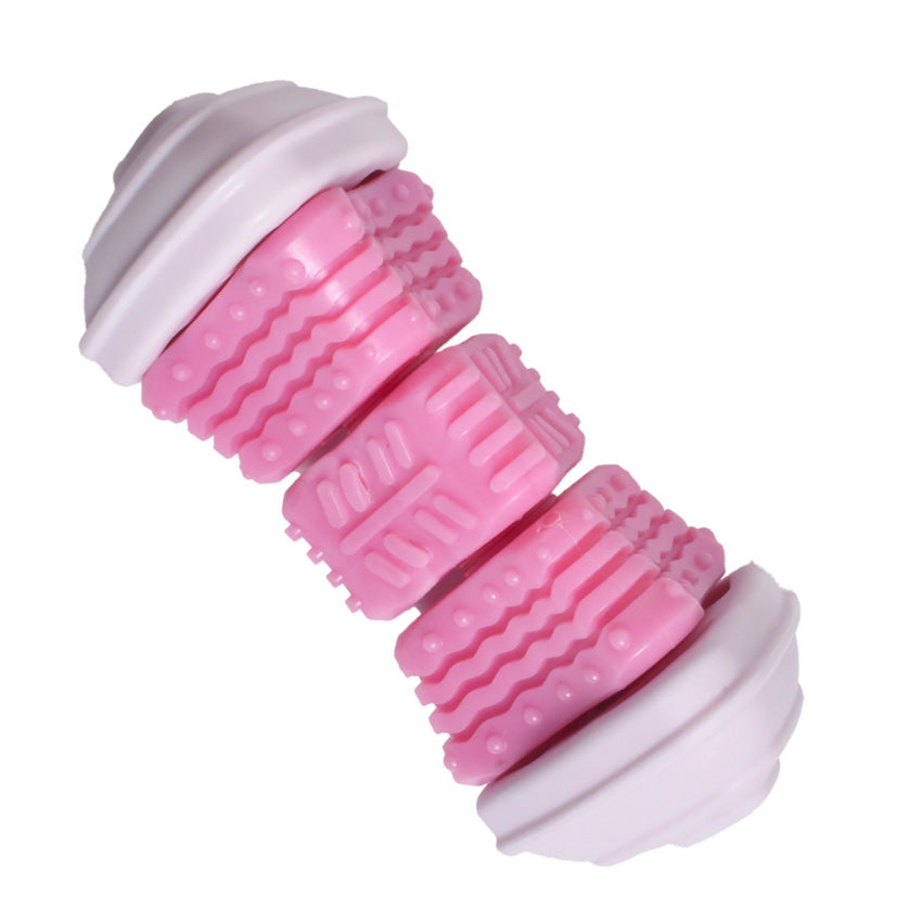 croci-dog-toys-jeu-durable-chien-friandise-rose-dentaire image 2