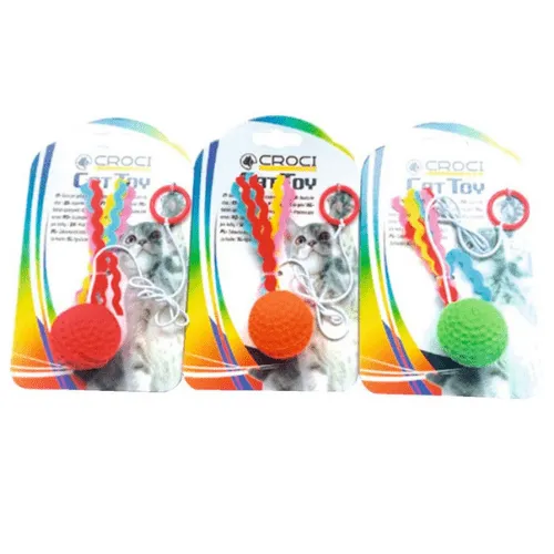 croci-colorful-flying-ball-jouet-chat-balle-couleurs image 1