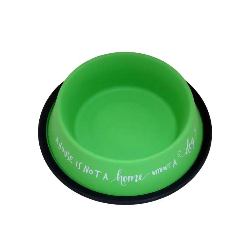 croci-new-color-gamelle-inox-chien-anthracite-470-ml image 4