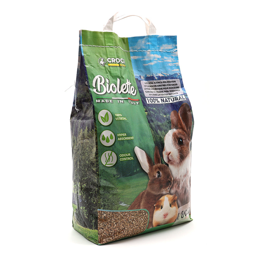 croci-biolette-liti-re-v-g-tale-lapin-rongeur-8-litres image 2