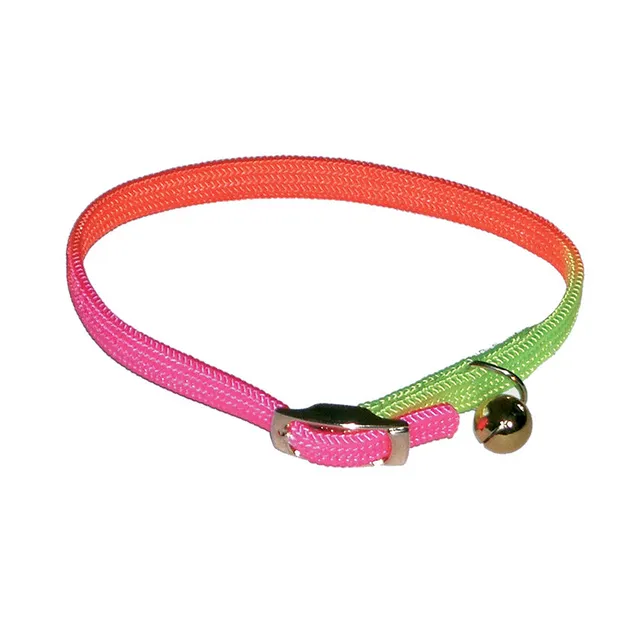 croci-rainbow-collier-chat-clochette-vert-31-cm image 1