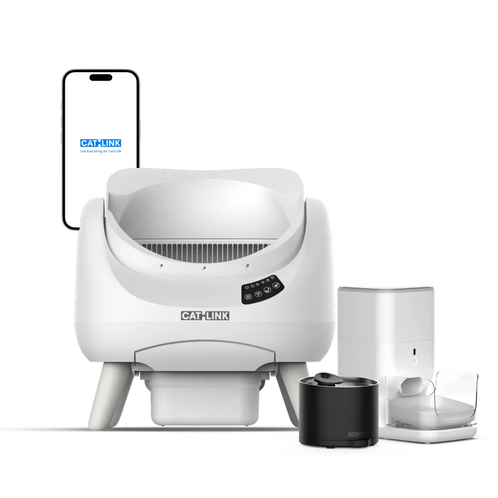 catlink-scooper-open-x-kit-chat-connect-liti-re-fontaine-gamelle image 2