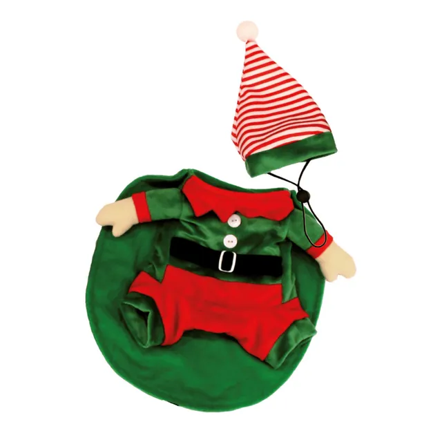 croci-xmas-elf-d-guisement-chien-chat-elfe-30-cm image 1