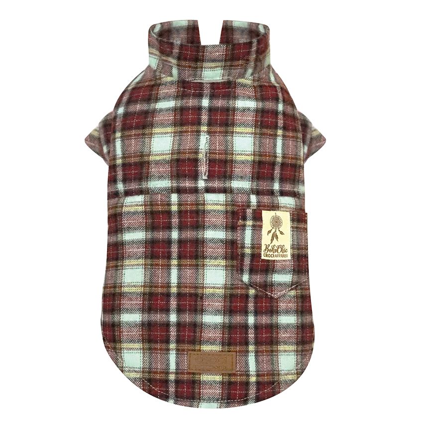 croci-bohemian-pull-chien-polaire-tartan-35-cm image 2