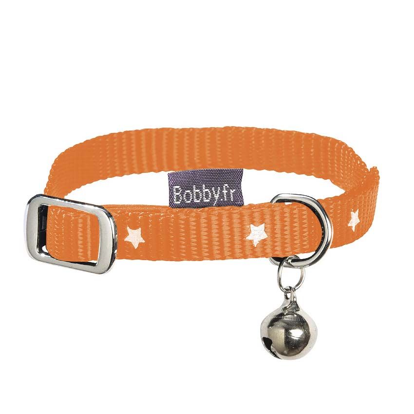 croci-bobby-midnight-collier-chat-nylon-noir-clochette image 3