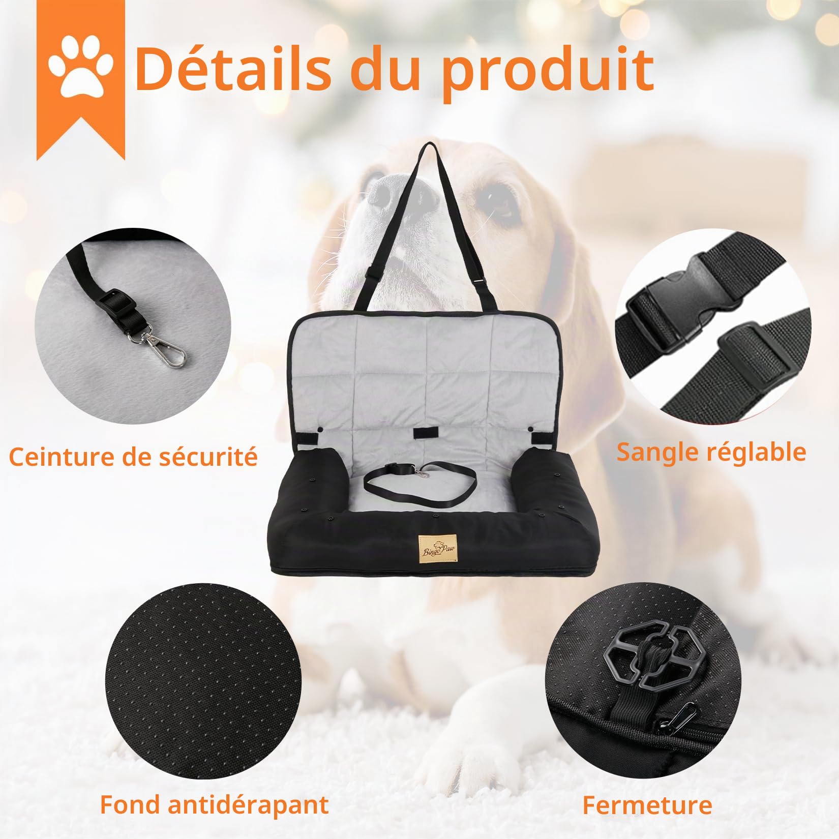 bingopaw-pet-stroller-si-ge-auto-chien-l-85x60cm-imperm-able image 7