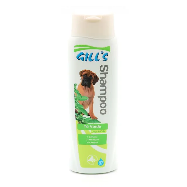 croci-gill-s-shampoing-chien-chat-th-vert-dermatite-200-ml image 1