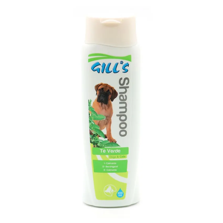 croci-gill-s-shampoing-chien-chat-th-vert-dermatite-200-ml image 1