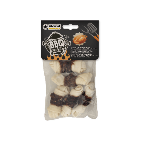 croci-bbq-party-friandise-chien-b-uf-6-cm-5-pi-ces-dentaire image 2