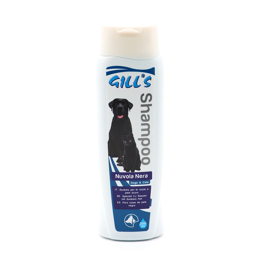 croci-gill-s-nuvola-nera-shampoing-chien-poil-noir-200-ml image 1