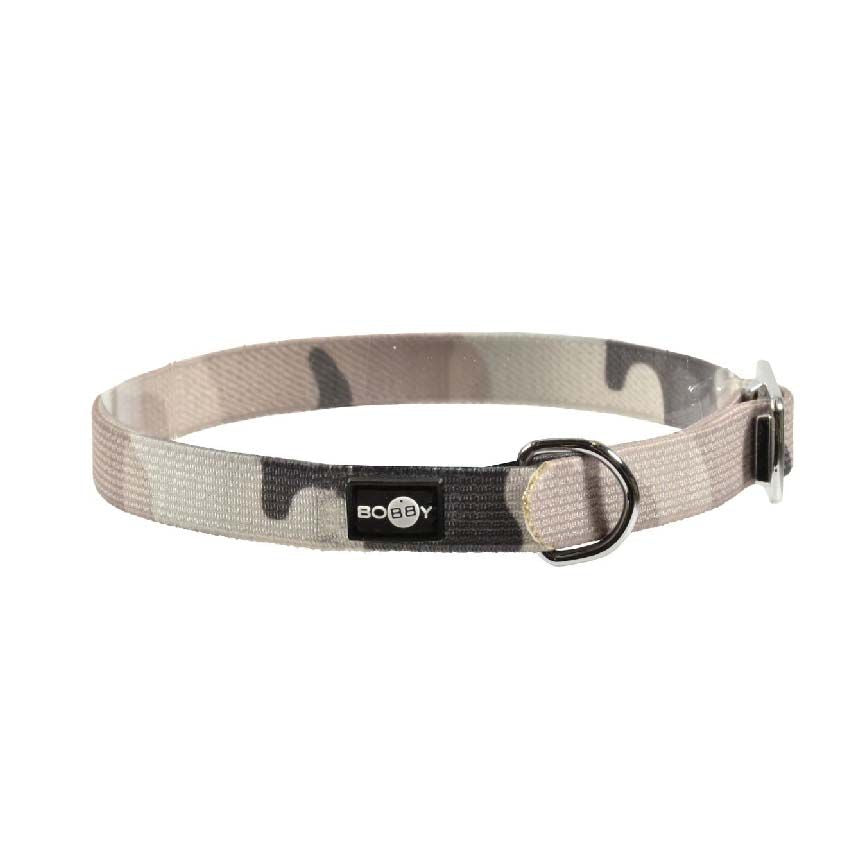 croci-bobby-collier-chat-nylon-camouflage-gris-30-cm image 2