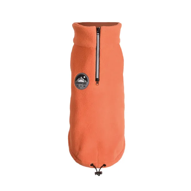 croci-sportsnow-pull-polaire-chien-orange-m-36-cm-zip image 1