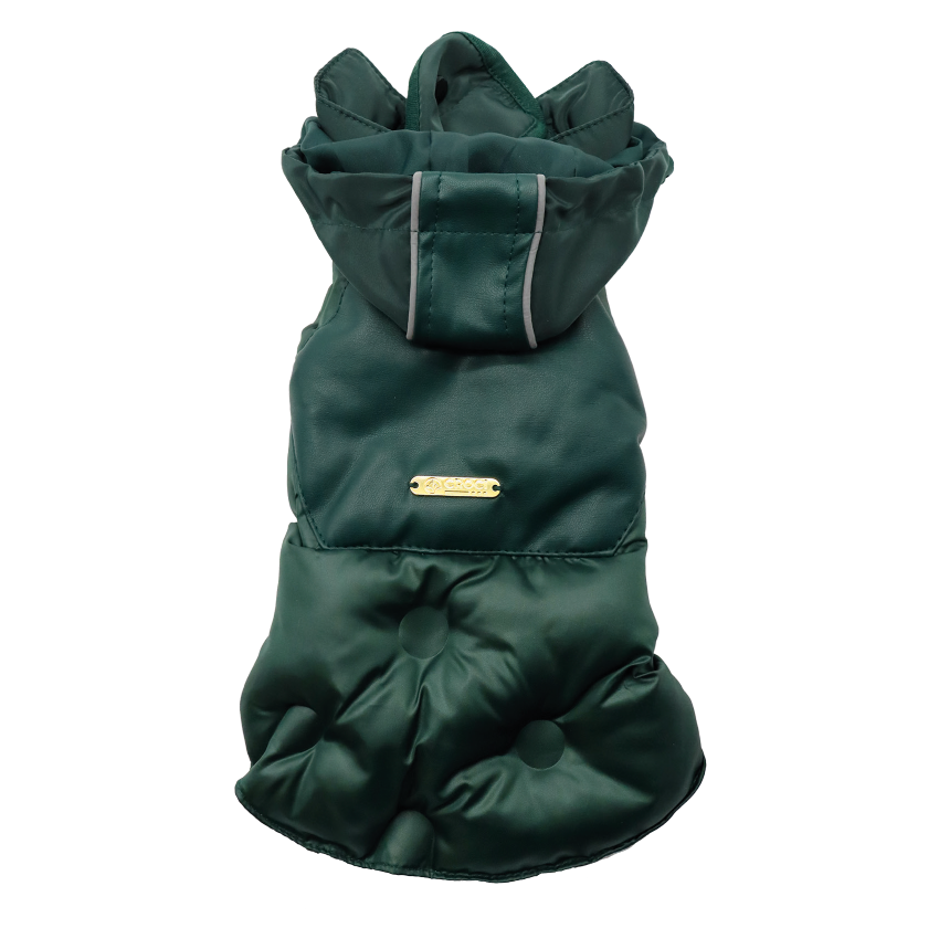 croci-dog-clothing-pea-giubbotto-manteau-chien-noir-40-cm-imperm-able image 3
