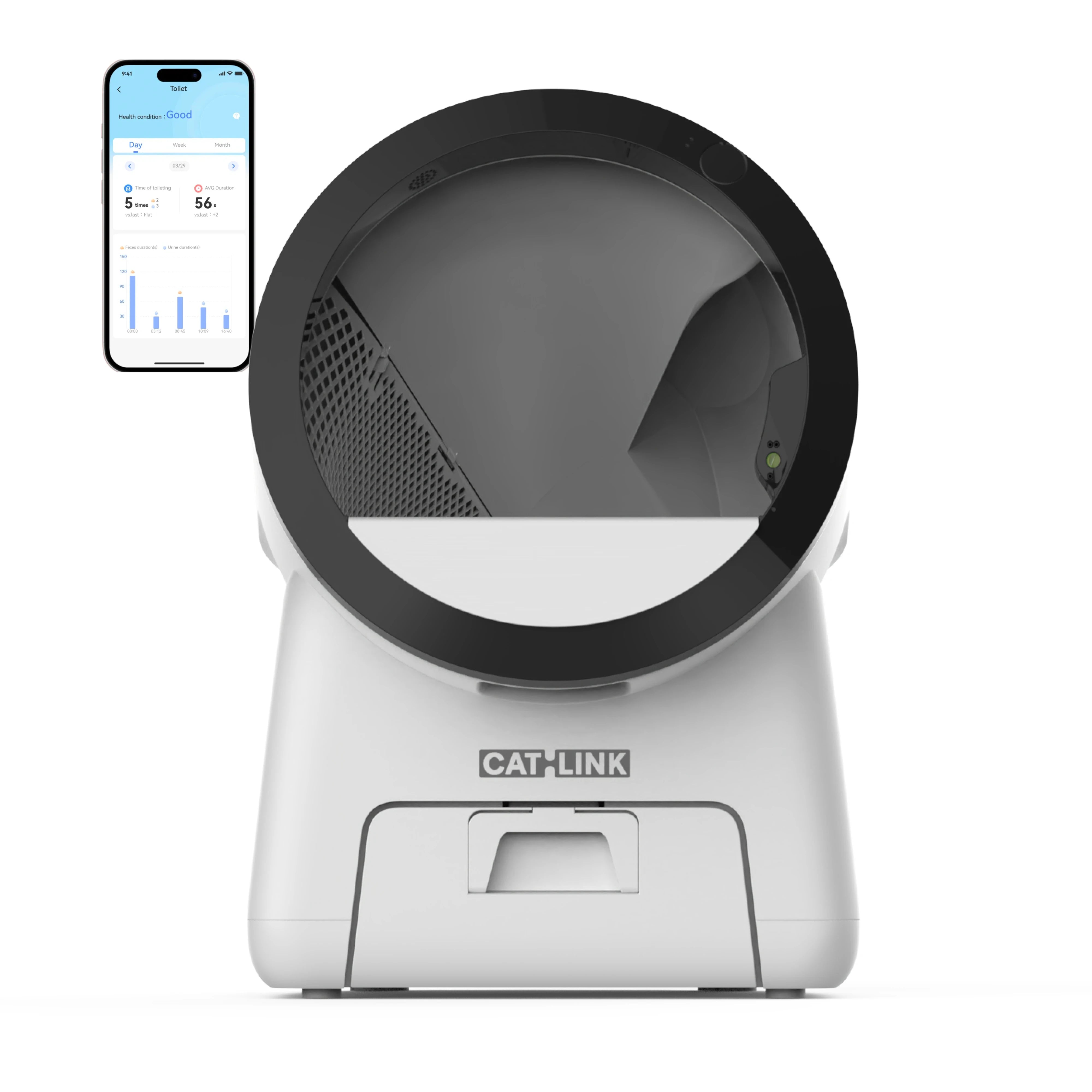 catlink-scoop-robot-pro-liti-re-autonettoyante-cam-ra-ia image 1