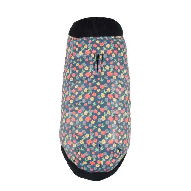 croci-bobby-floralie-manteau-chien-imperm-able-30-cm-doublure-polaire image 1