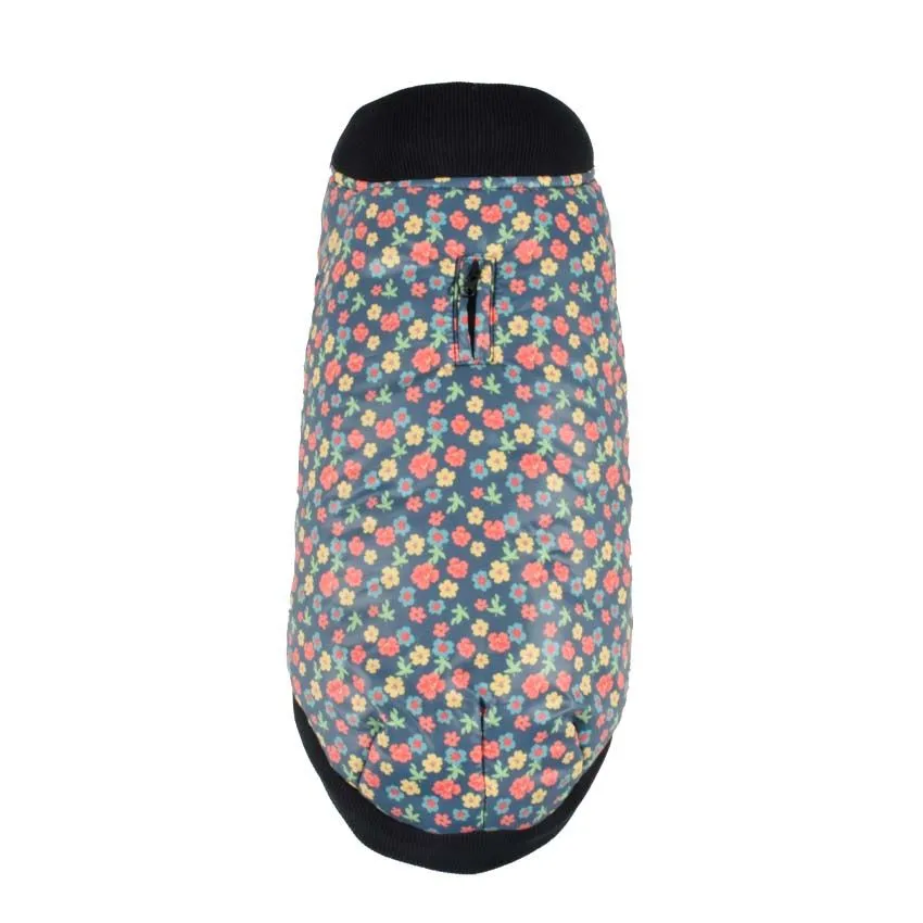 croci-bobby-floralie-manteau-chien-imperm-able-30-cm-doublure-polaire image 1
