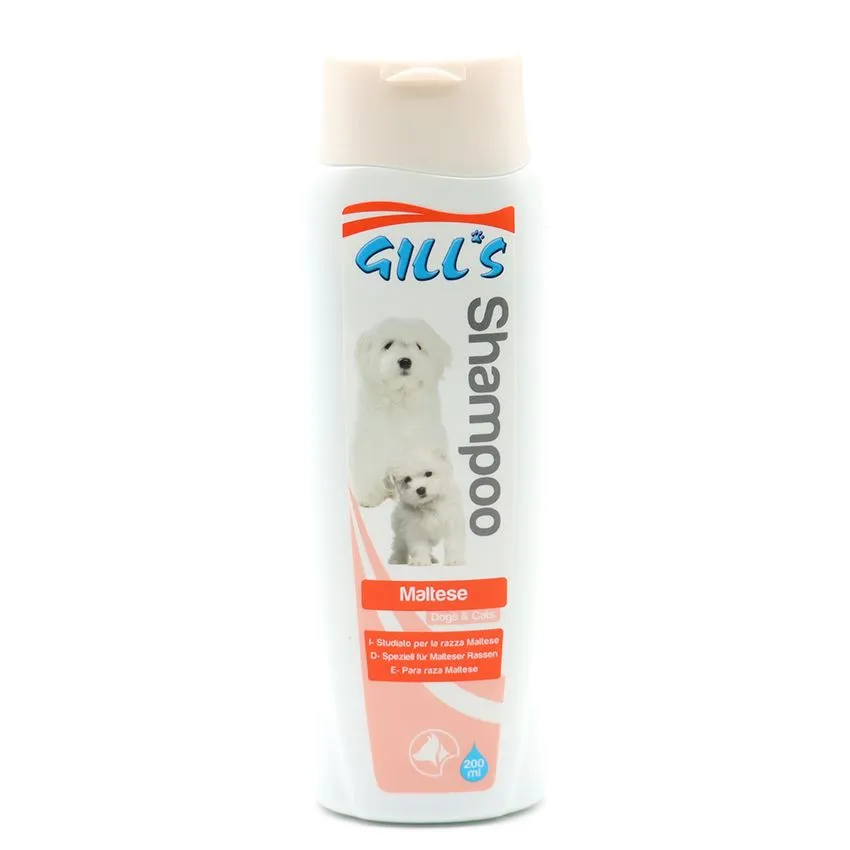 croci-gill-s-shampooing-chien-maltais-poils-blancs-200-ml image 1