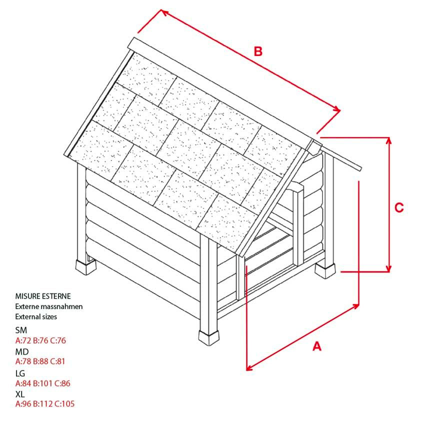 croci-chalet-niche-chien-bois-72x76x76-cm-ext-rieur image 4